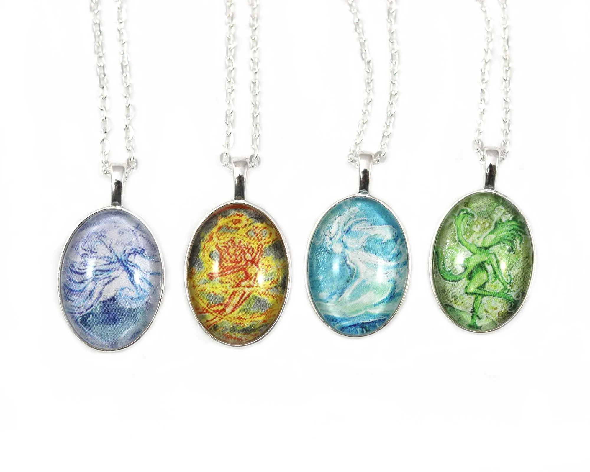 Water Elemental Sprite Necklace