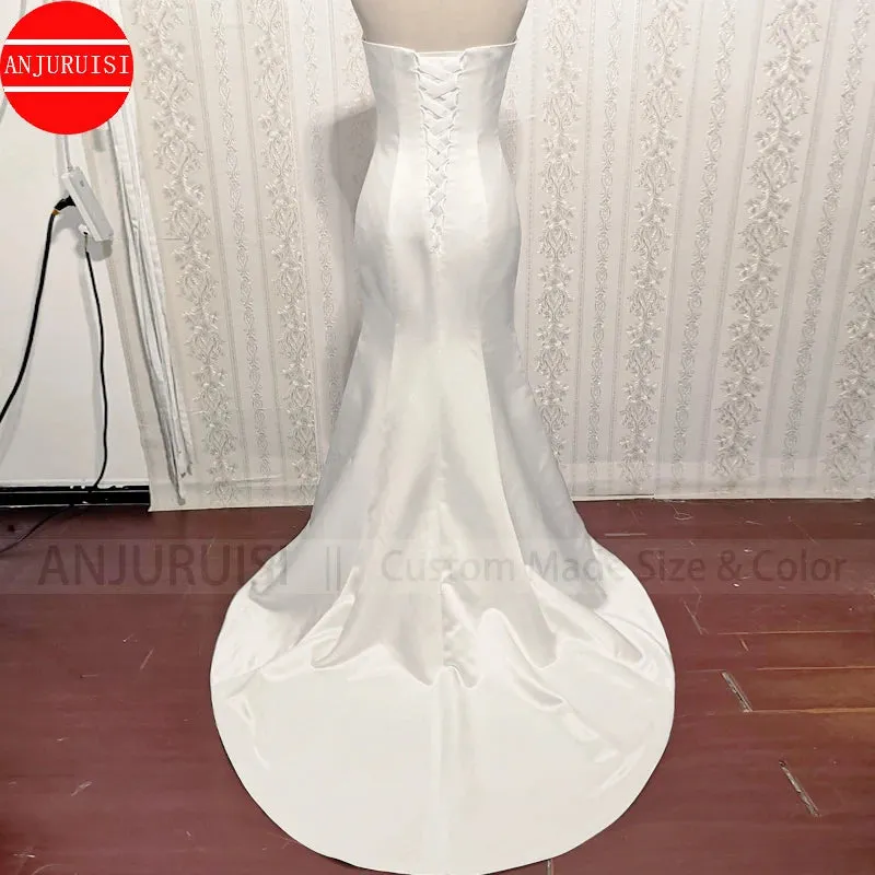 Wedding Guest Dresses: Wedding Dresses For Women Bride Gown Sweetheart Mermaid