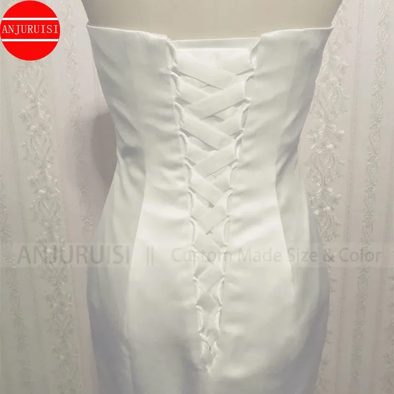 Wedding Guest Dresses: Wedding Dresses For Women Bride Gown Sweetheart Mermaid