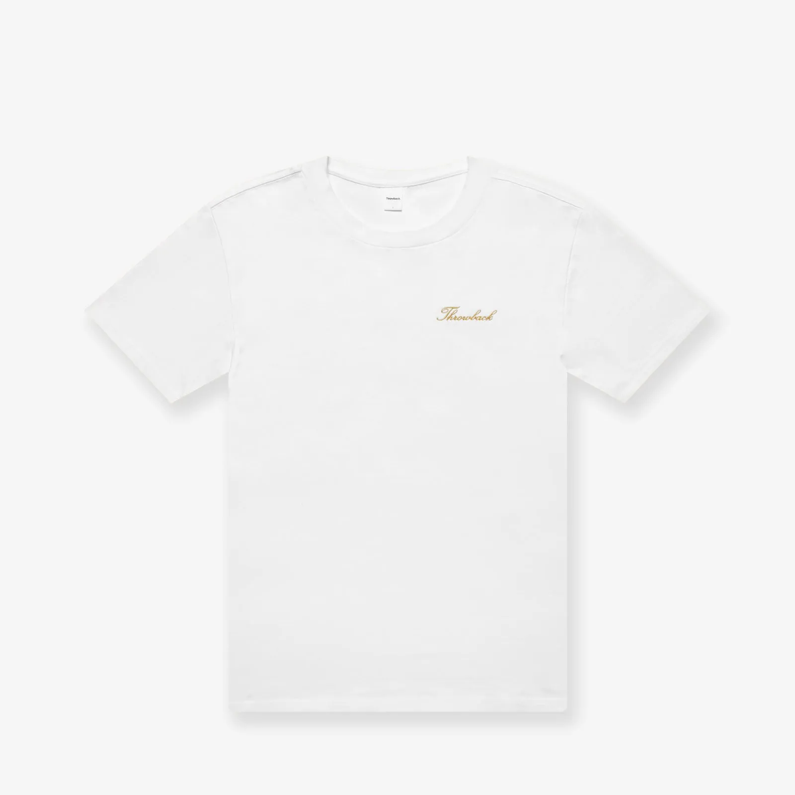 Winter Script '23 Oversized Tee - Blanc