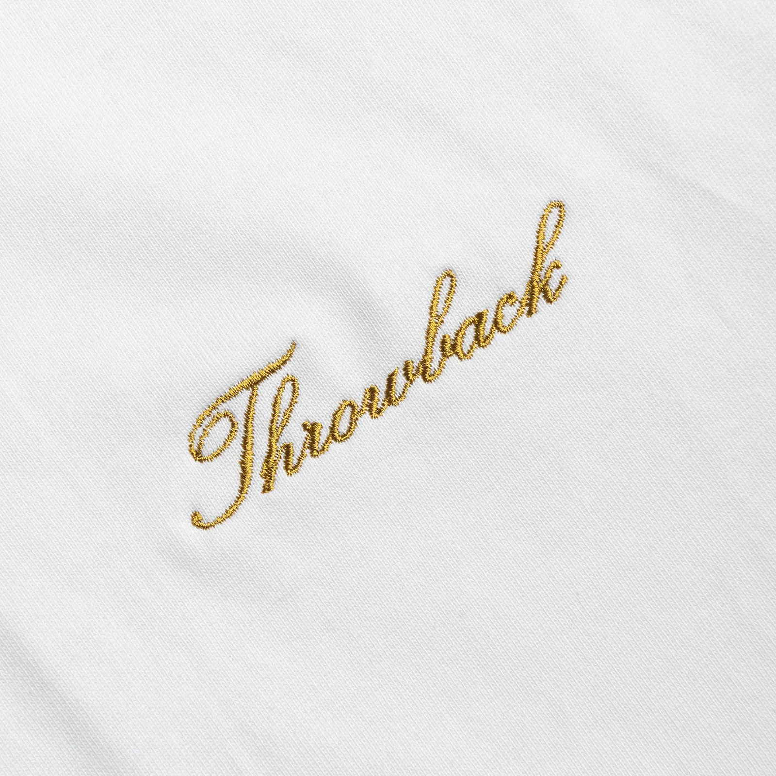 Winter Script '23 Oversized Tee - Blanc