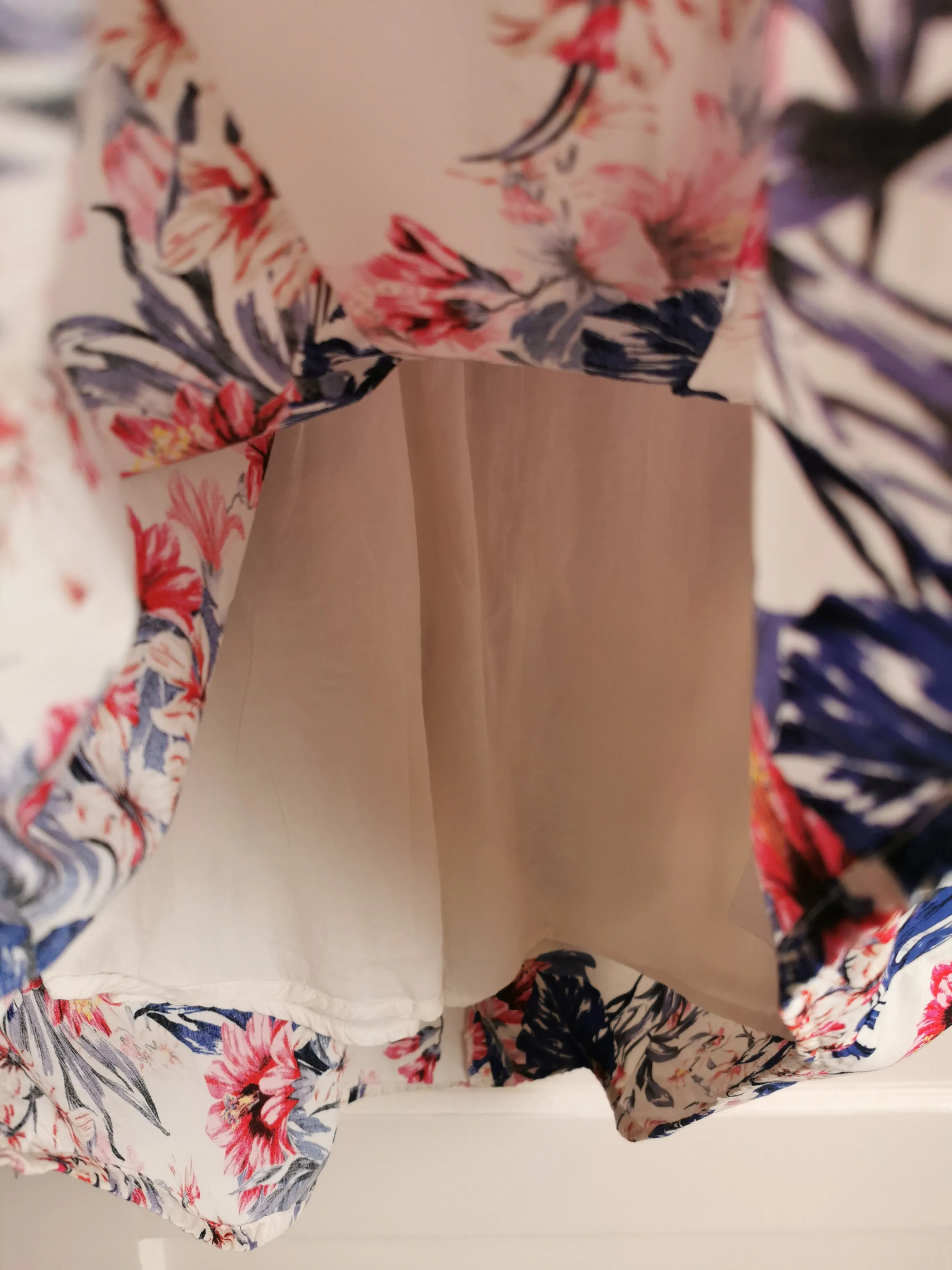 WOMENS SIZE 3 / 5 - PROMOD European Fashion Boutique, Floral Midi Skirt EUC B44