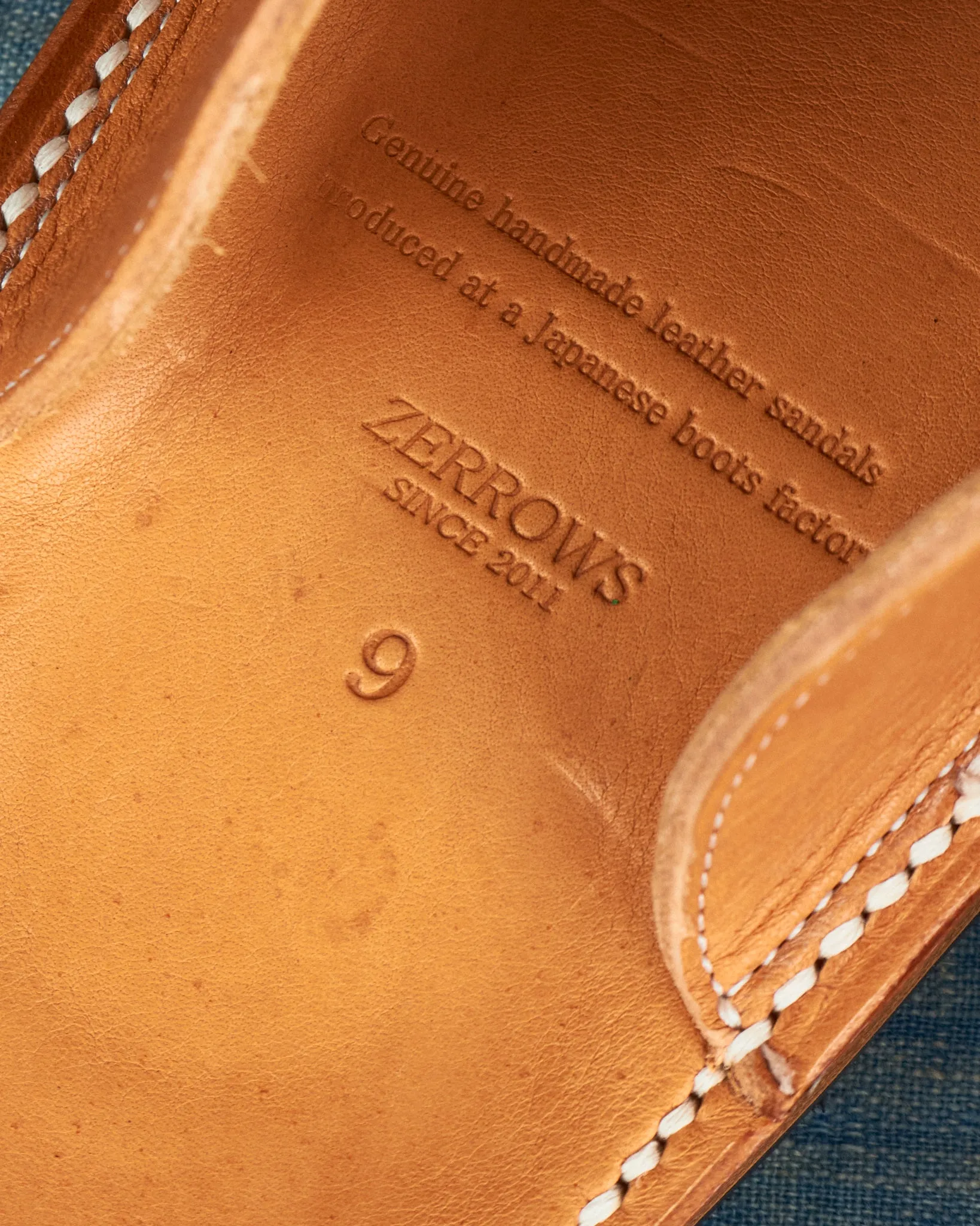 Zerrows Double Monk Sandal Camel