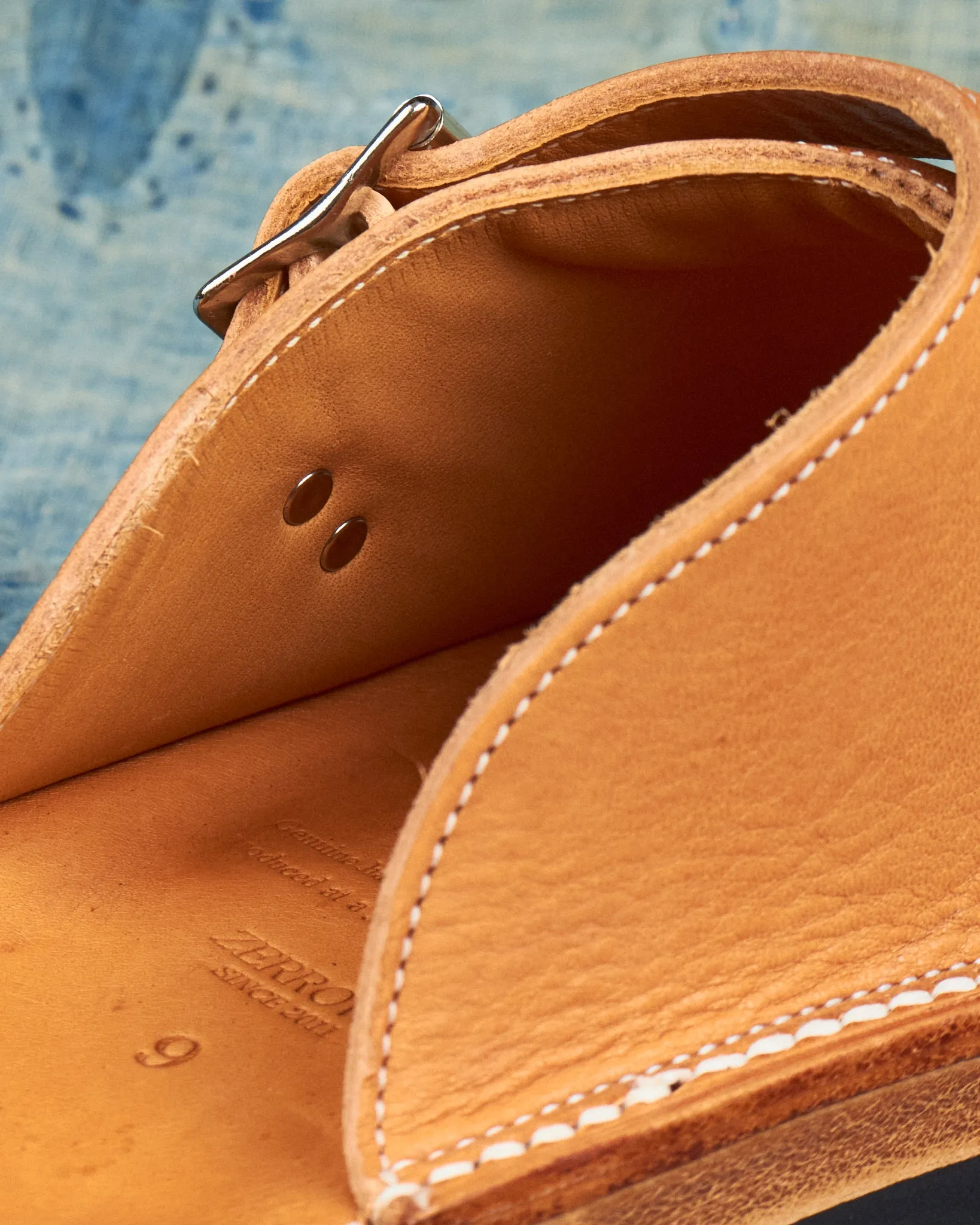 Zerrows Double Monk Sandal Camel