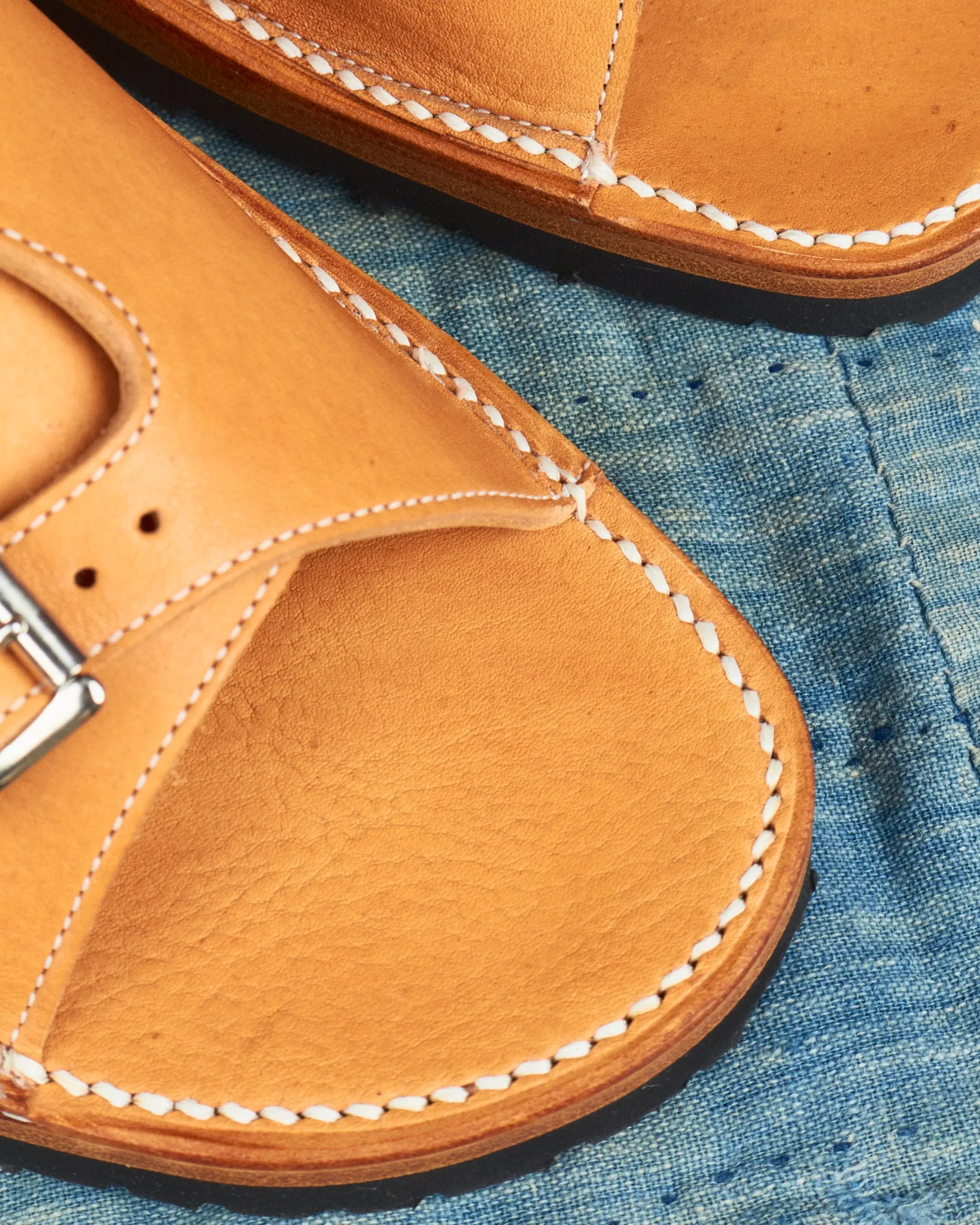 Zerrows Double Monk Sandal Camel
