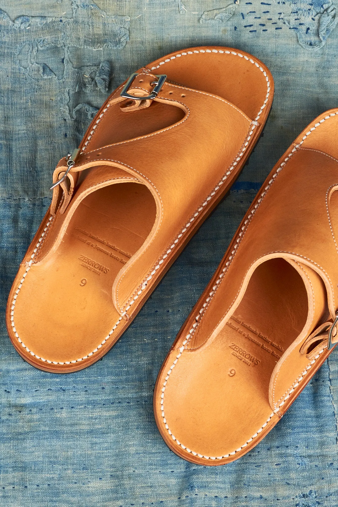 Zerrows Double Monk Sandal Camel