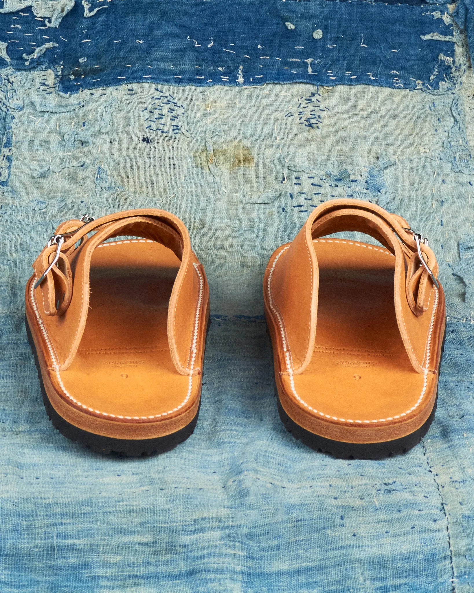 Zerrows Double Monk Sandal Camel