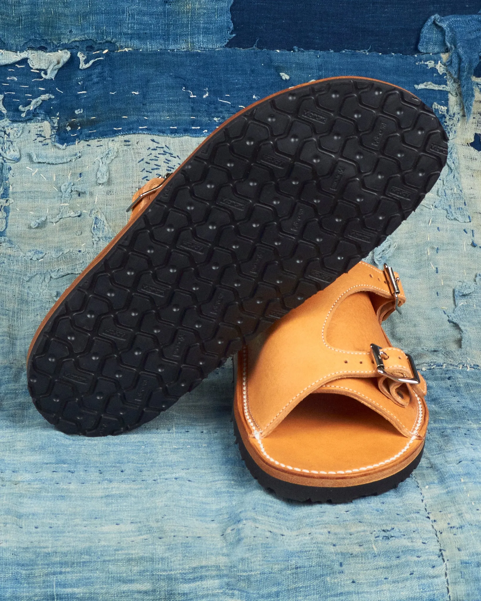 Zerrows Double Monk Sandal Camel